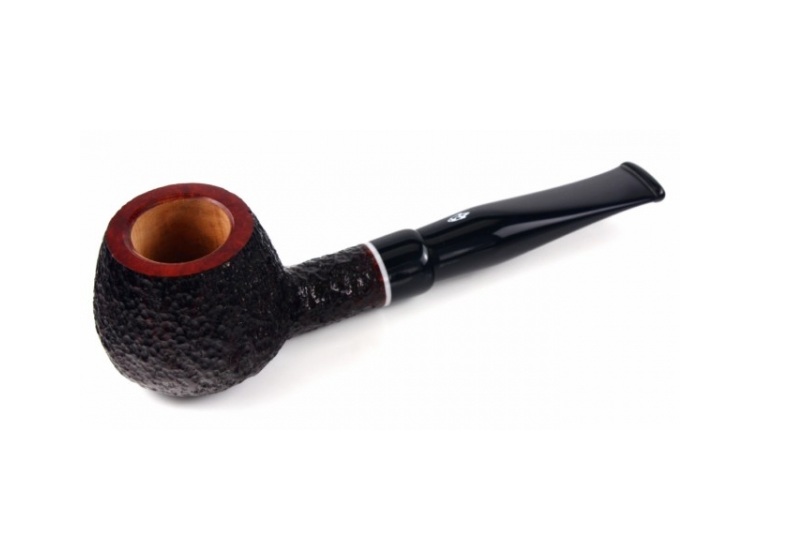 تصویر  Savinelli  Black  Straight  Gaius rust 345