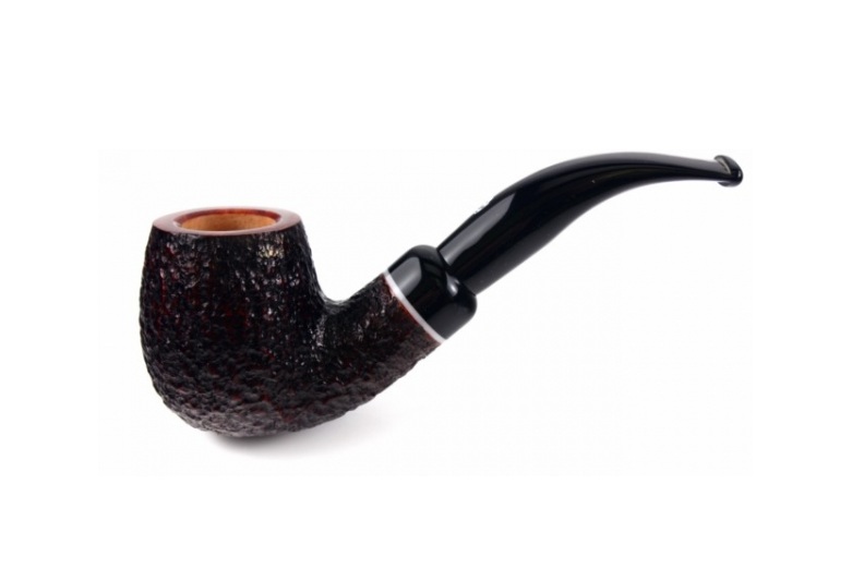 تصویر  Savinelli Black Bent Gaius rust 616