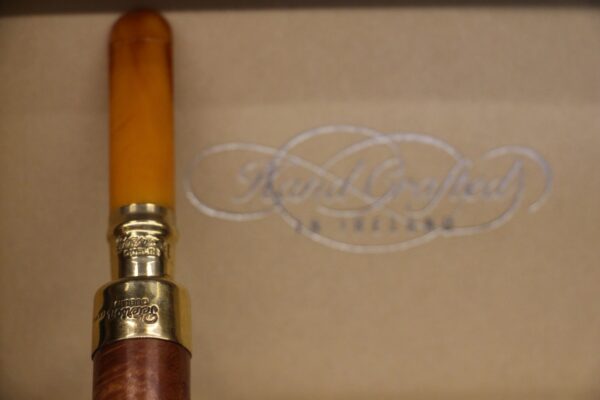 تصویر  Peterson  Natural  Straight  Spigot 106 Gold ring