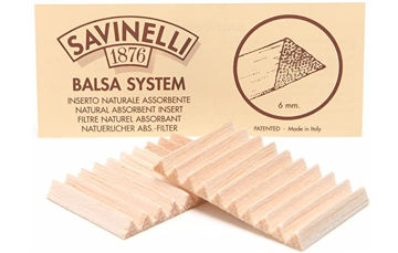 تصویر  Pipe filter balsa 6mm - 20 pcs