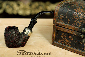 پیپ برایر پترسون Peterson قهوه ای خم مدل استاندارد سیستم standard system rustic 306