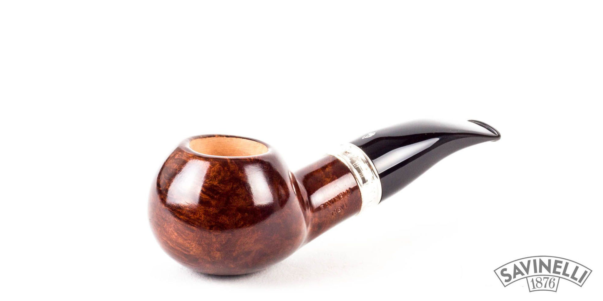 پیپ ساوینلی SAVINELLI قهوه ای مدل Trevi Smooth 320KS