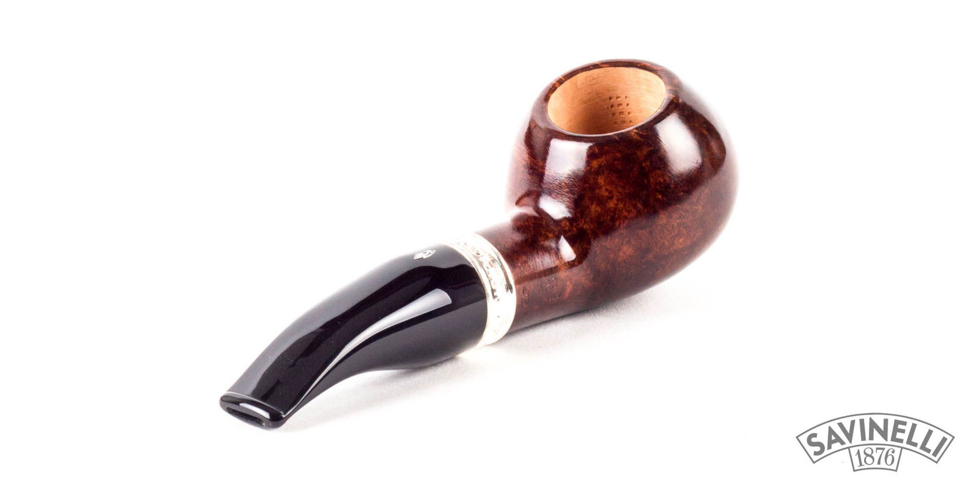 پیپ ساوینلی SAVINELLI قهوه ای مدل Trevi Smooth 320KS