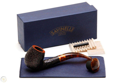 Savinelli pipe Tortuga rustic 602