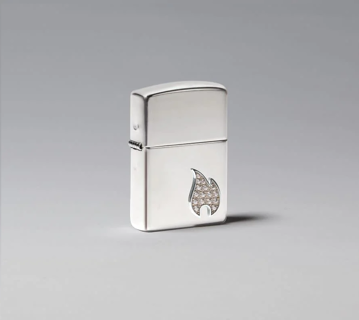 فندک بنزینی زیپو نقره Zippo