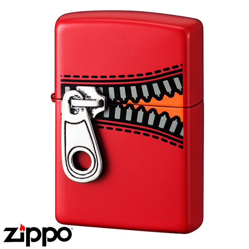 فندک زیپو اورجینال رنگ قرمز مدل زیپ 9728 Zippo