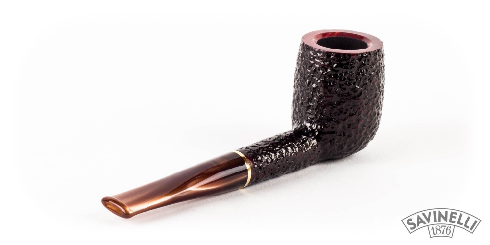 Savinelli roma lucite 111 پیپ ایتالیایی ساوینلی مدل روما استم رنگی