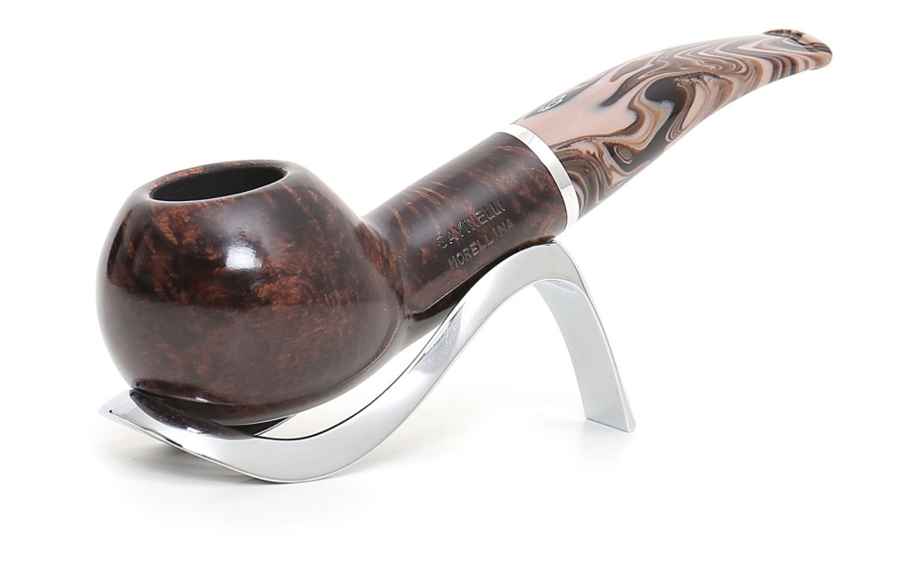 Savinelli Morellina smooth 321 پیپ ساوینلی استم کاراملی مدل مورلینا