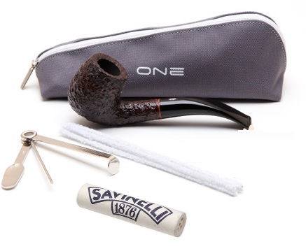 Savinelli one 601 ست پیپ+کوبه+نخ+فیلتر مناسب برای شروع