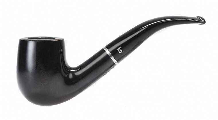 Stanwell Black Diamond 246 پیپ مشکی براق استانول سری بلک دیاموند مدل فول بنت