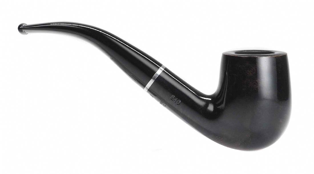 Stanwell Black Diamond 246 پیپ مشکی براق استانول سری بلک دیاموند مدل فول بنت