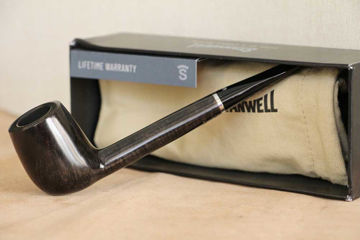 Stanwell Black Diamond 56 پیپ مشکی براق استانول سری بلک دیاموند مدل کانادین و صاف