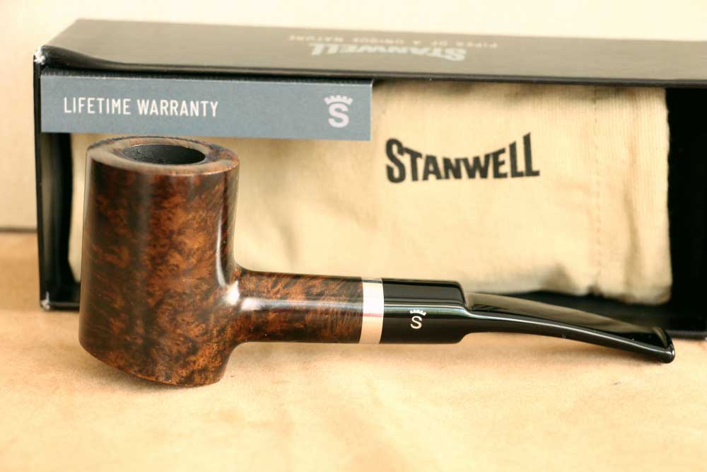 Stanwell Relief brown 207 پیپ استانول سری ریلیف مدل پوکر