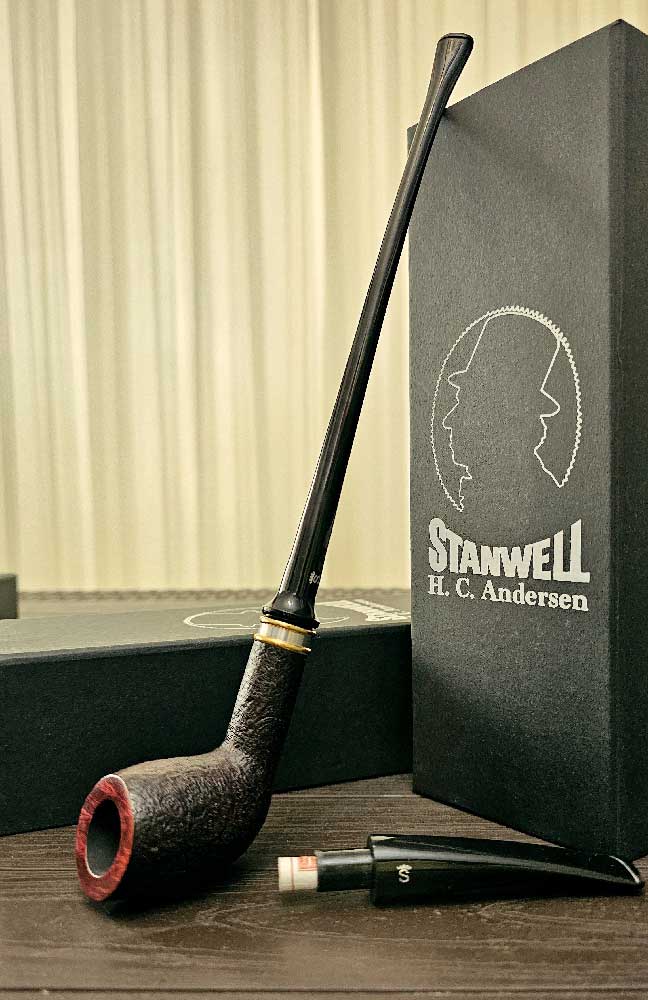 Stanwell H.C Andersen sand 1 پیپ استانول اندرسن دو دسته مدل چرچ واردن