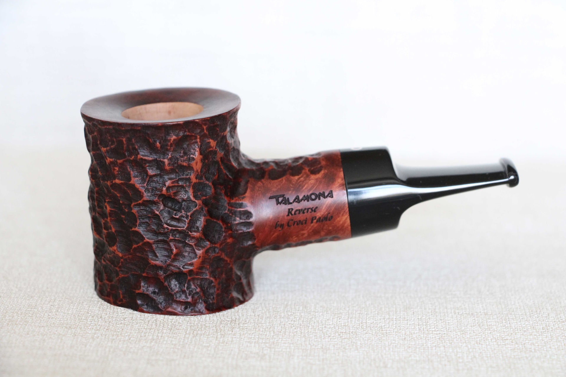 Talamona pipe poker rustic brown