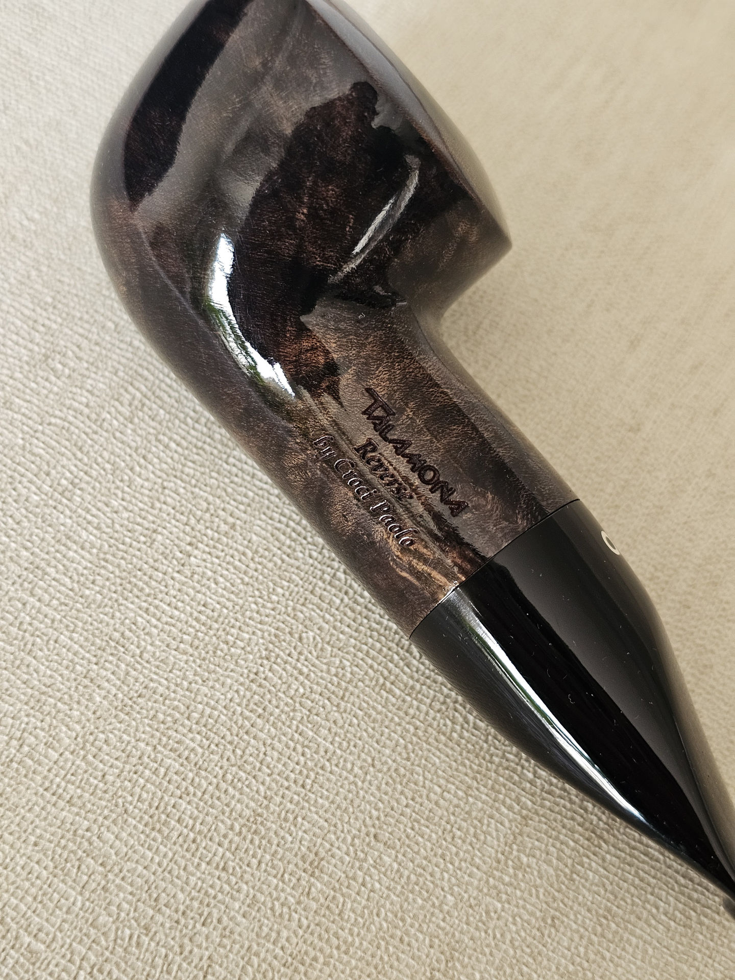 Talamona pipe Irish Bulldog dark